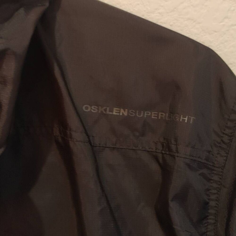 Osklen Superlight Rain Jacket- Mens- Size L- Black - Picture 7 of 11